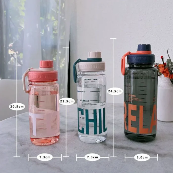 Large Capacity Water Bottle for Gym and Outdoor Sports