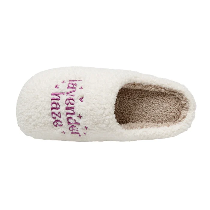 Lavender Haze Comfort: Taylor-Inspired Warm Cushion Slides for Swifties