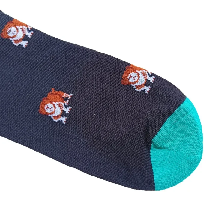 Men's Happy Funny Bulldog Cotton Socks - Perfect for Dog Lovers