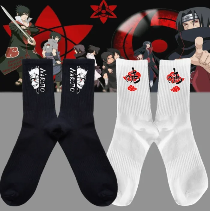 Ninja Warmth: Naruto Autumn Winter Kawaii Stockings Socks