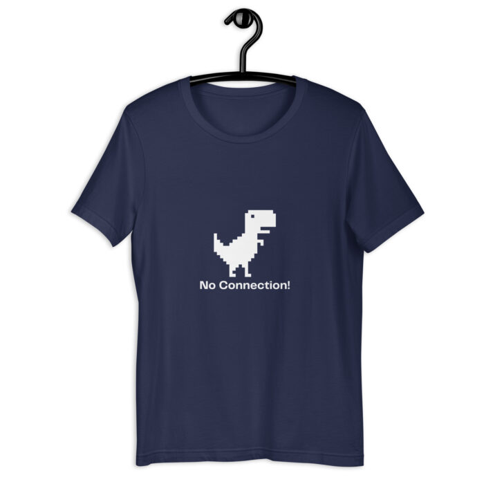 ‘No Connection’ Tee for Digital Detoxers - Navy, 2XL