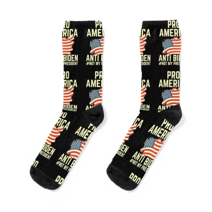 Pro America USA Flag High Soccer Socks - Antiskid for Athletic Performance