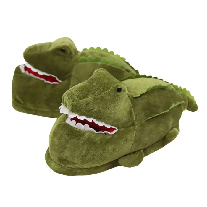 Shark Fun: Unisex Winter Slippers for a Playful Indoor Experience