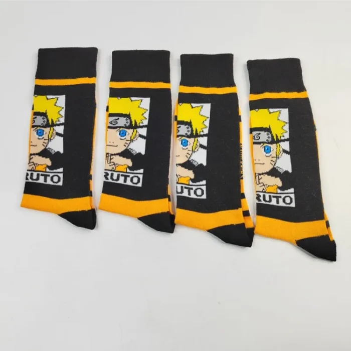 Shinobi Style: Mid-Length Naruto Sports Socks