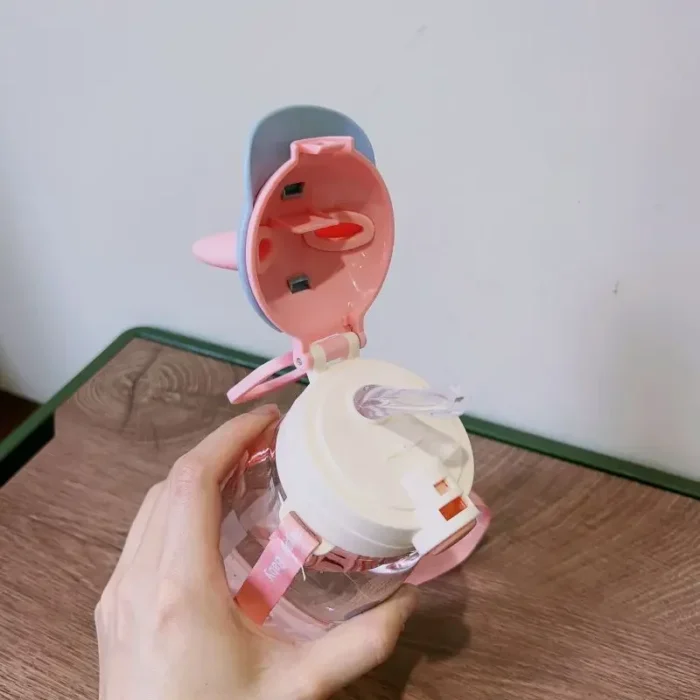 SippyFun Cartoon Kids' Cup - Leakproof Adventure Bottle with Straw
