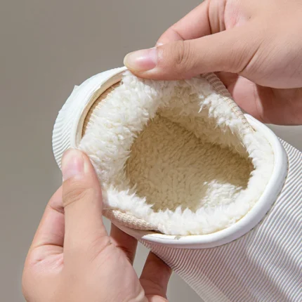 SneakCozy: Women's Waterproof Winter Sneaker Slippers with Thick Platform