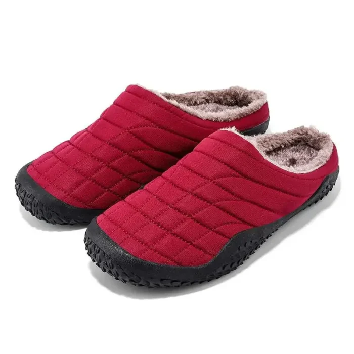 Snug Haven: Unisex Plush Winter Slippers for Cozy Indoor Comfort
