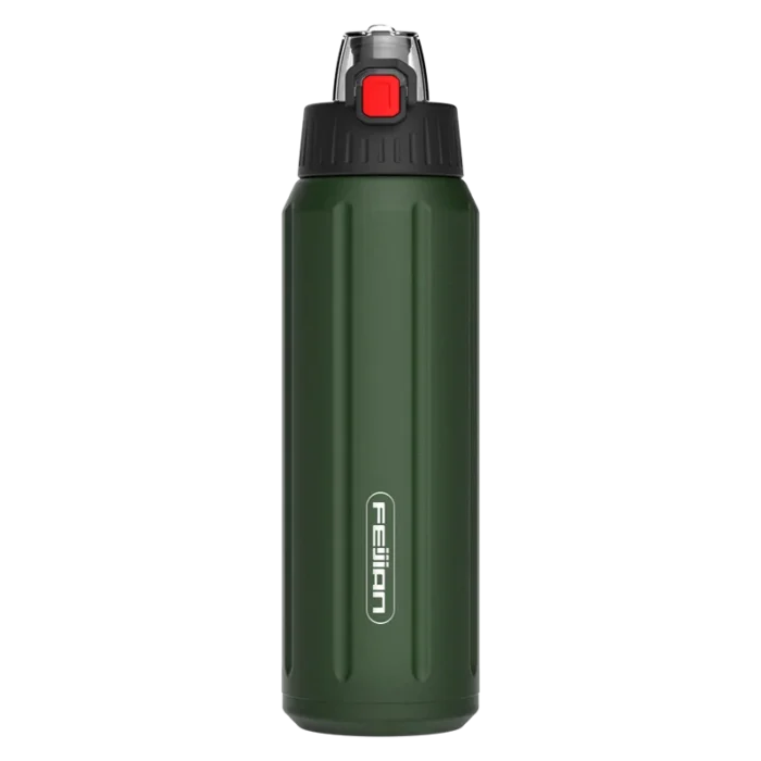 Stainless Steel Thermos Bottle - 600ml Leak-Proof Vacuum Flask for Sports