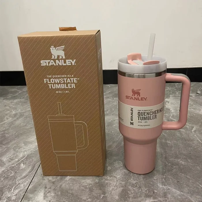 Stanley 40oz Insulated Stainless Steel Tumbler - Ideal for Travel & Outdoor Use