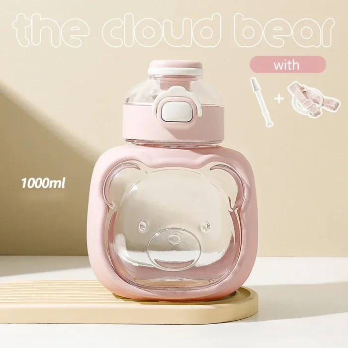 Stay Hydrated with Our Adorable 1 Liter Water Bottle for Girls
