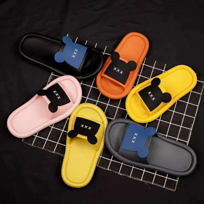 Summer Bliss: Anti-Skid Solid Color EVA Women's Slippers