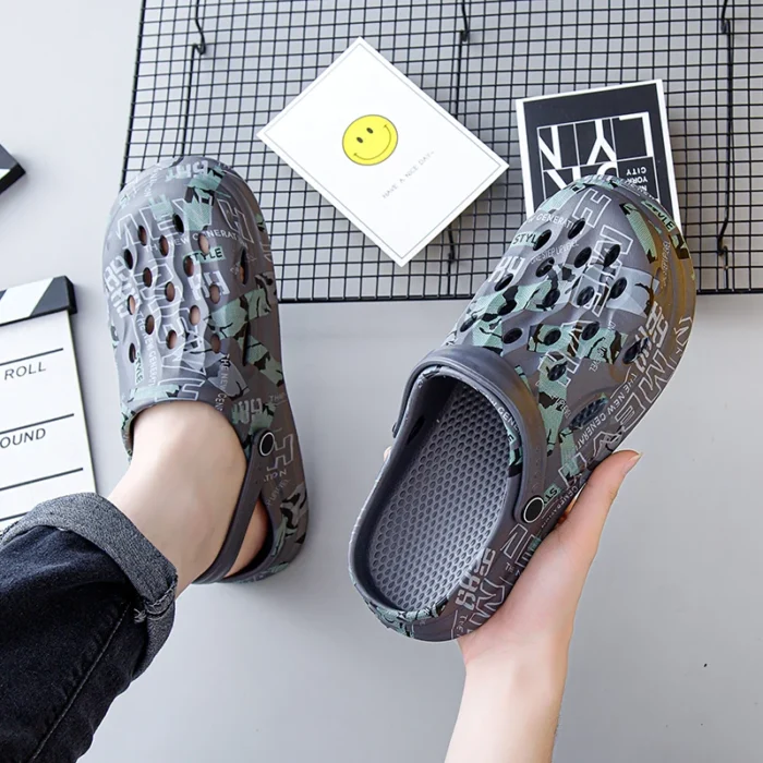 Summer Breeze Crocs: Unisex Comfortable Breathable Sandals for Couples