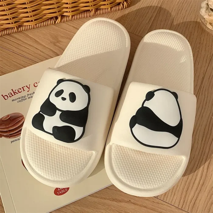 Summer Breeze: Kawaii Panda Anti-Odor Slippers