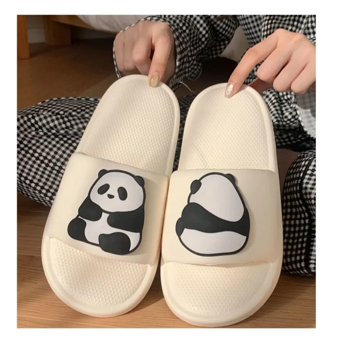 Summer Breeze: Kawaii Panda Anti-Odor Slippers