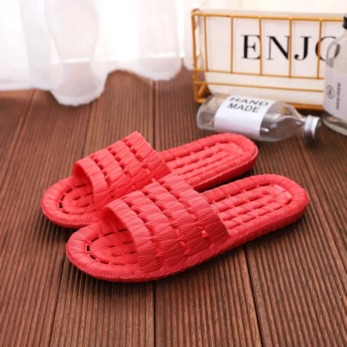 Summer Breeze: Women's Non-Slip Indoor Cool Slippers - Perfect for Couples