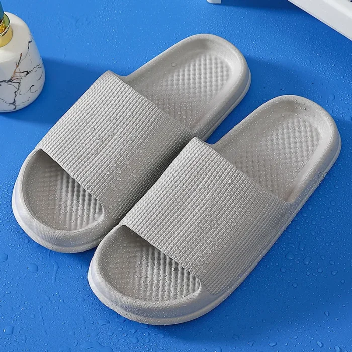 Summer Ease: Fashion Concise EVA Slippers with Comfort Massage