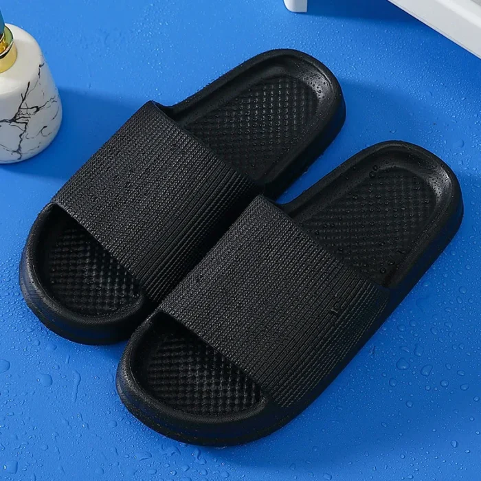 Summer Ease: Fashion Concise EVA Slippers with Comfort Massage