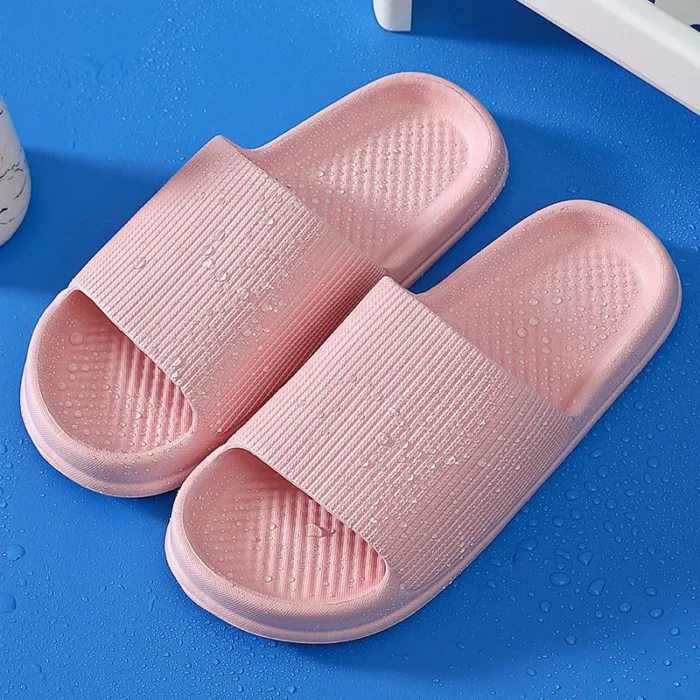 Summer Ease: Fashion Concise EVA Slippers with Comfort Massage