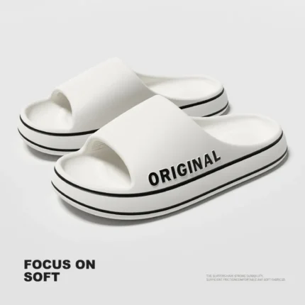 Summer Ease: Thick Sole Beach Slides for Ultimate Comfort