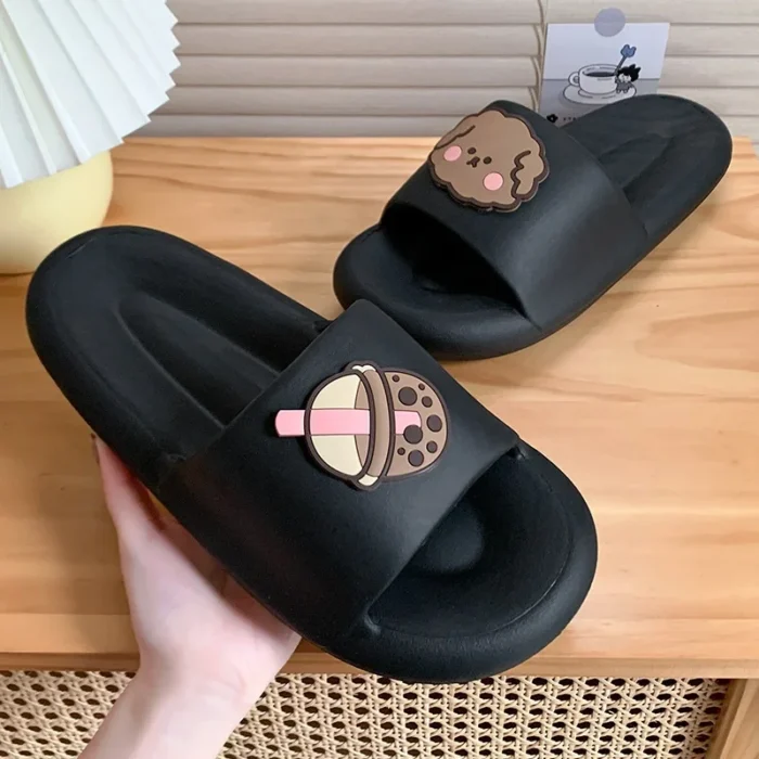Summer Fun: Cartoon Thick-Sole Comfort Slippers