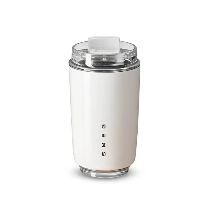Travel Companion: 8oz Insulated To-Go Coffee Cup - Stainless Steel