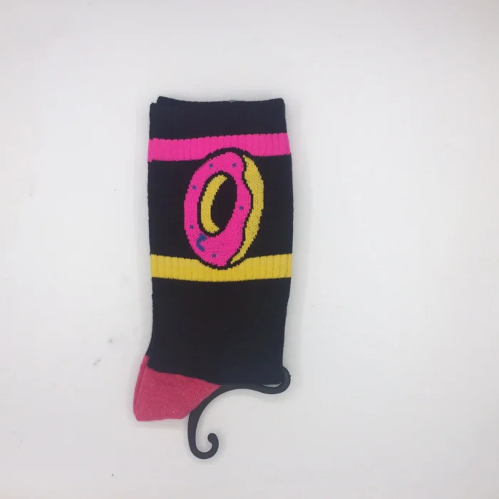 Urban Sweetness: Unisex Odd Future Donut Wool-Cotton Long Socks