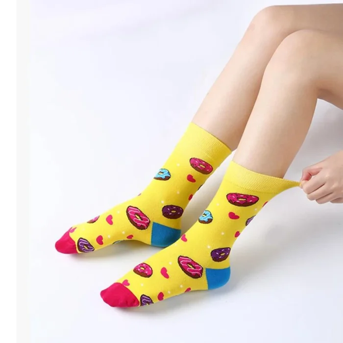 Whimsical Candy & Food Art Socks - Harajuku Winter Fashion