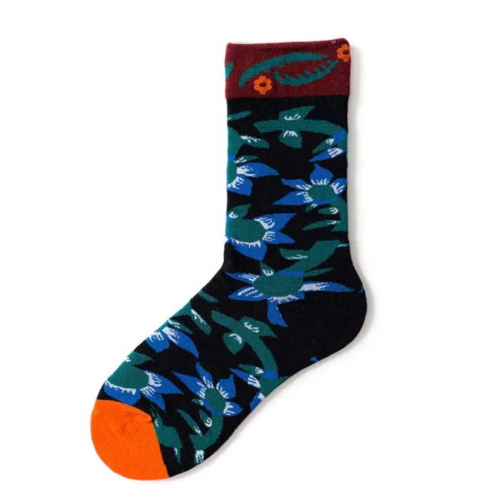 Whimsical Comfort: Cozy Combed Cotton Novelty Socks
