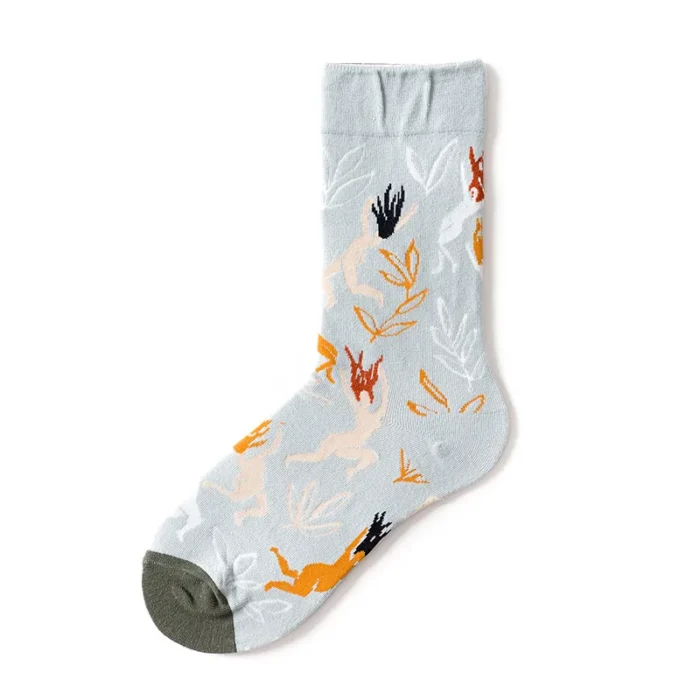 Whimsical Comfort: Cozy Combed Cotton Novelty Socks