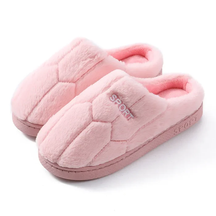 Winter Warmth: Thick Sole House Slippers for Couples