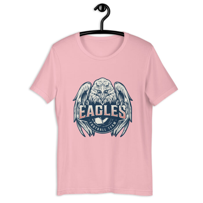 Majestic Eagles Team Spirit Tee – Vibrant Multicolor Selection - Pink, 2XL