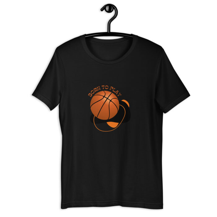 Orange & Black Modern Basketball Quote Tee - Black, 2XL