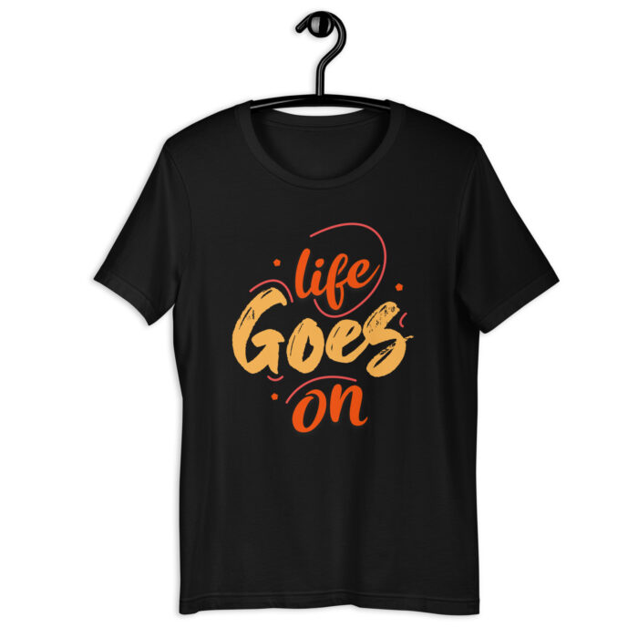 “Resilient Spirit” Tee – ‘Life Goes On’ – Fresh Color Assortment - Black, 2XL