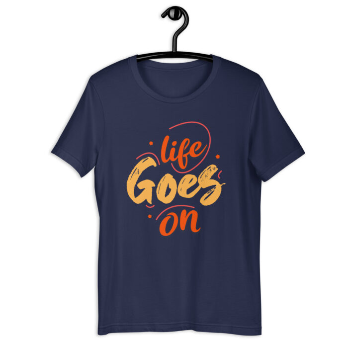 “Resilient Spirit” Tee – ‘Life Goes On’ – Fresh Color Assortment - Navy, 2XL