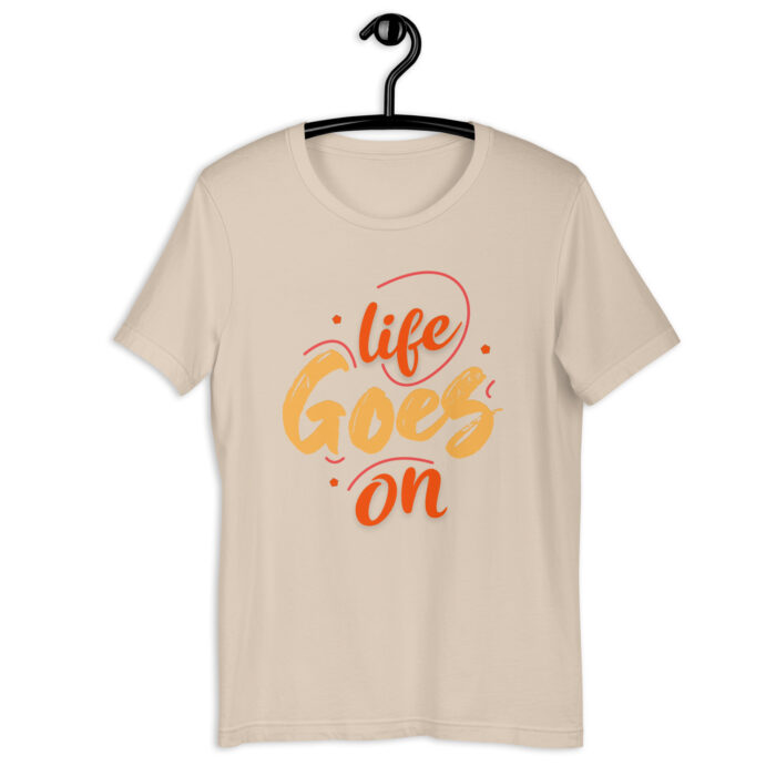 “Resilient Spirit” Tee – ‘Life Goes On’ – Fresh Color Assortment - Soft Cream, 2XL