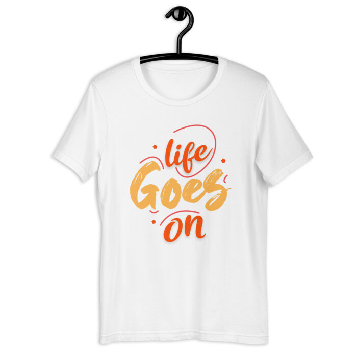 “Resilient Spirit” Tee – ‘Life Goes On’ – Fresh Color Assortment - White, 2XL