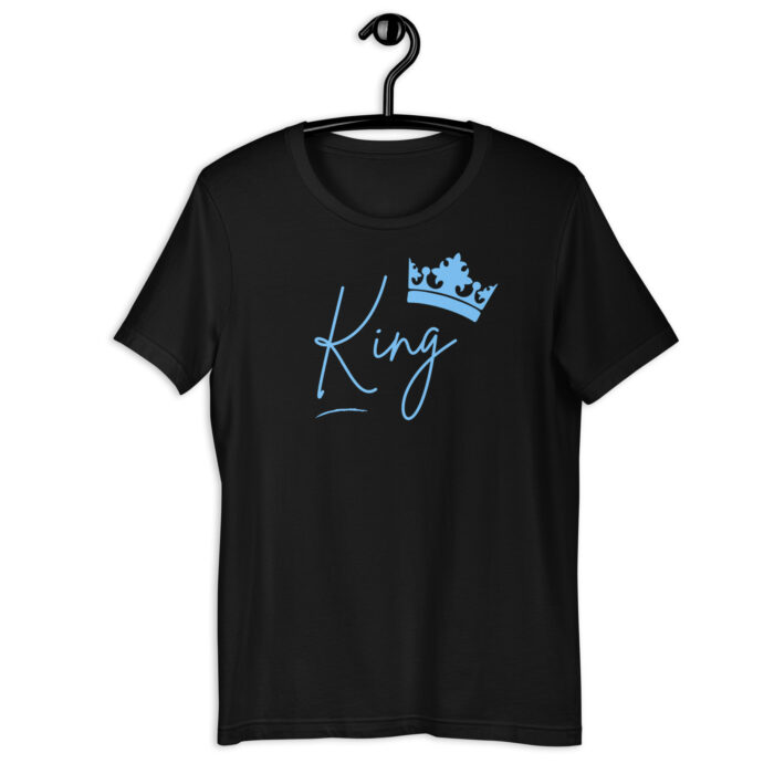 “Signature King” Casual Tee – Dynamic Color Selection - Black, 2XL