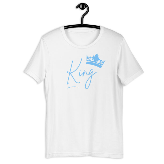 “Signature King” Casual Tee – Dynamic Color Selection - White, 2XL